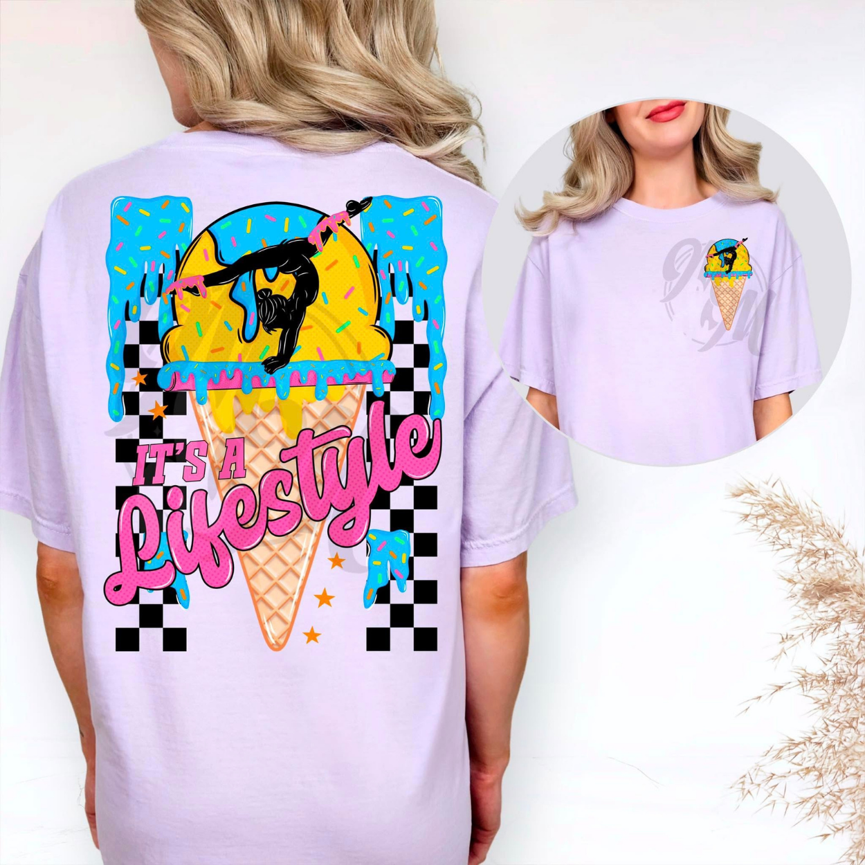 GYMNASTICS DRIP LIFESTYLE W/ POCKET - DTF TRANSFER