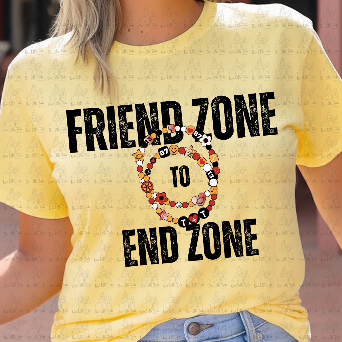 FRIEND ZONE TO END ZONE - DTF TRANSFER