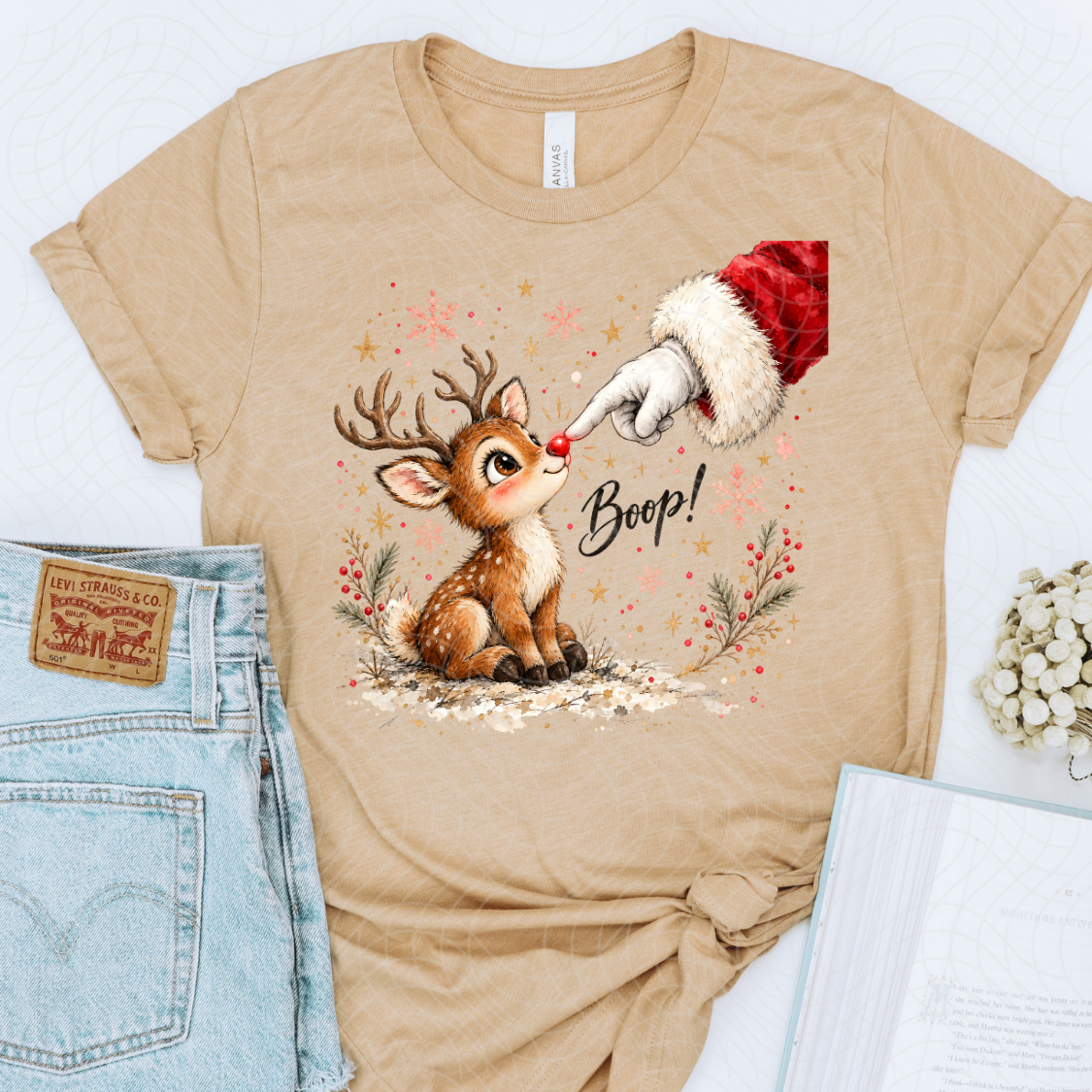 BOOP REINDEER - DTF TRANSFER