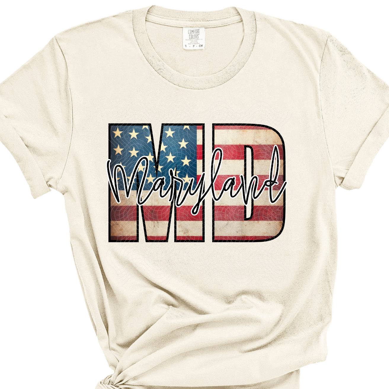 MARYLAND FLAG - DTF TRANSFER