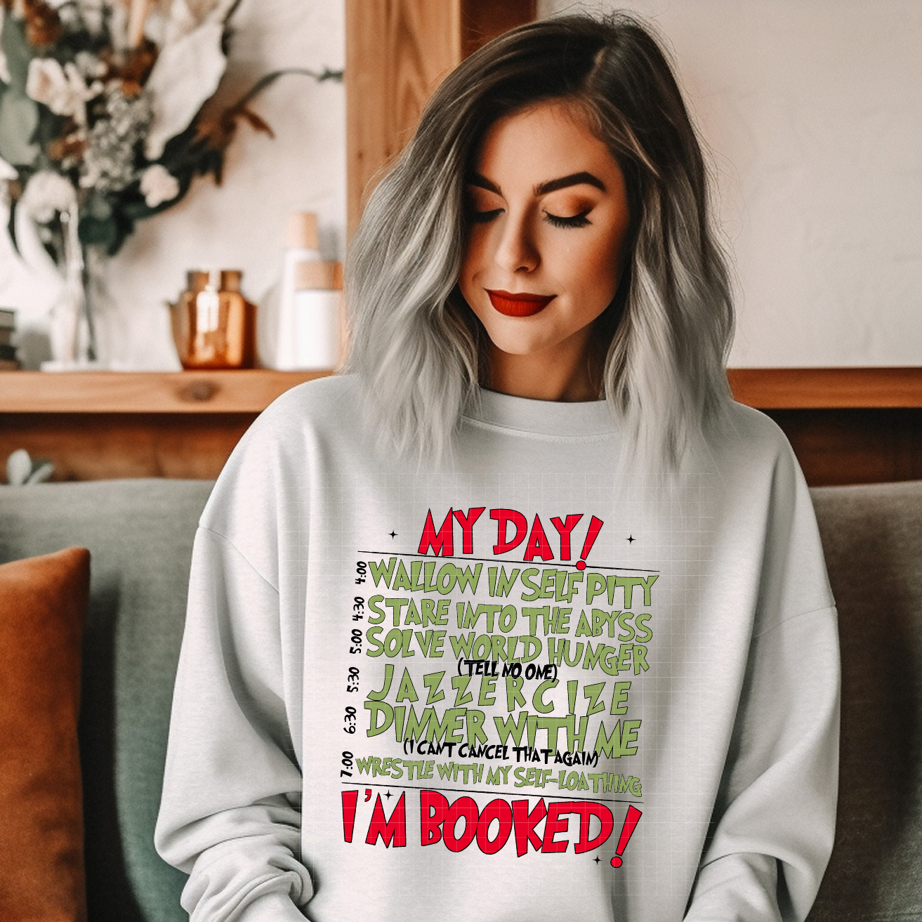 GREEN GUY SCHEDULE - DTF TRANSFER