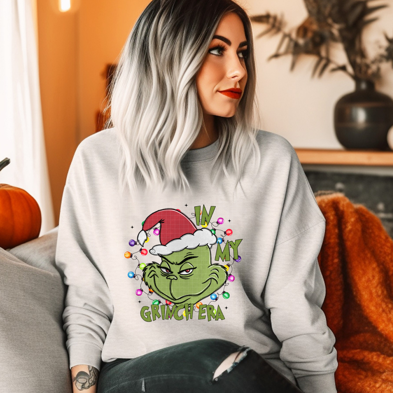 GREEN GUY CHRISTMAS STORY - DTF TRANSFER