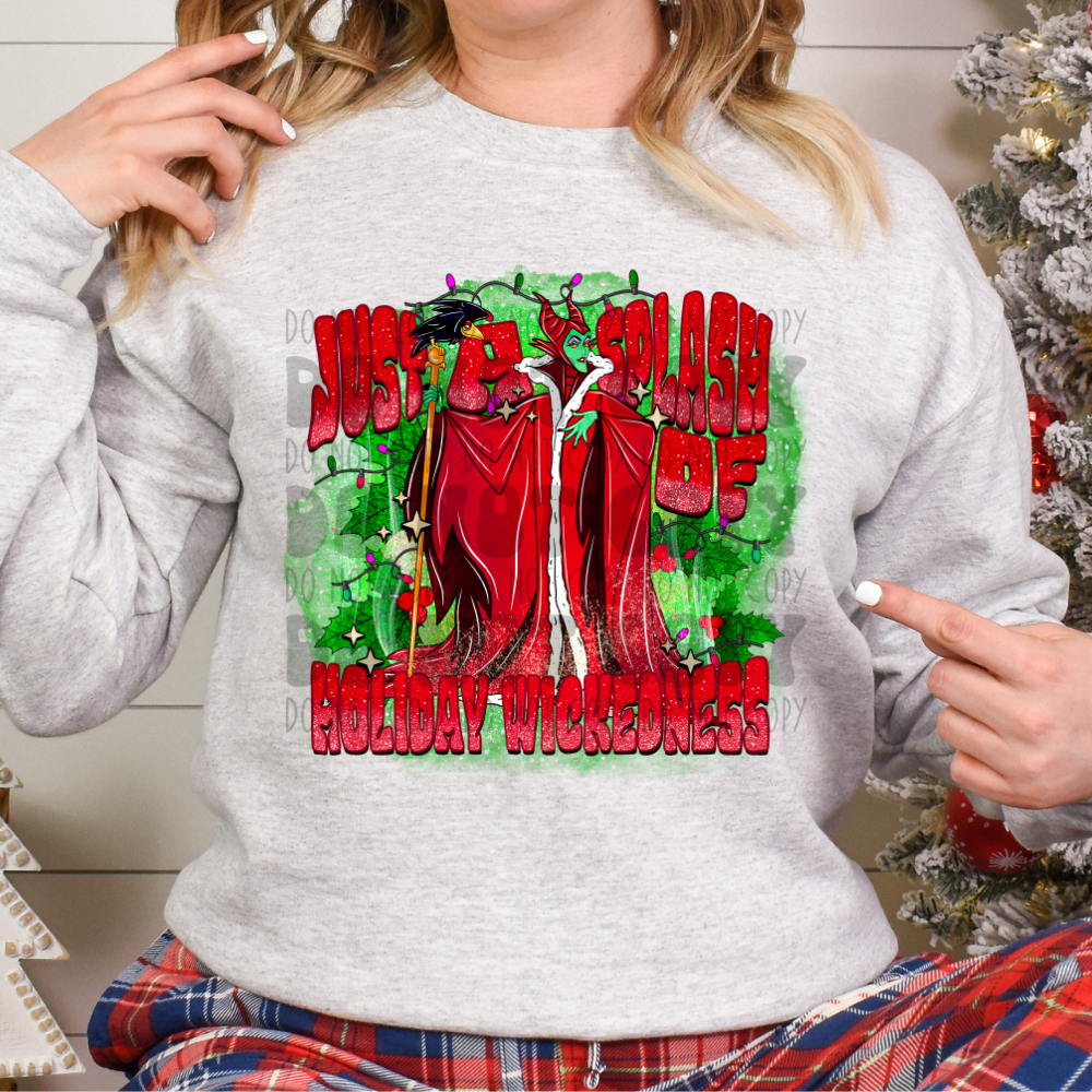 HOLIDAY WICKEDNESS - DTF TRANSFER