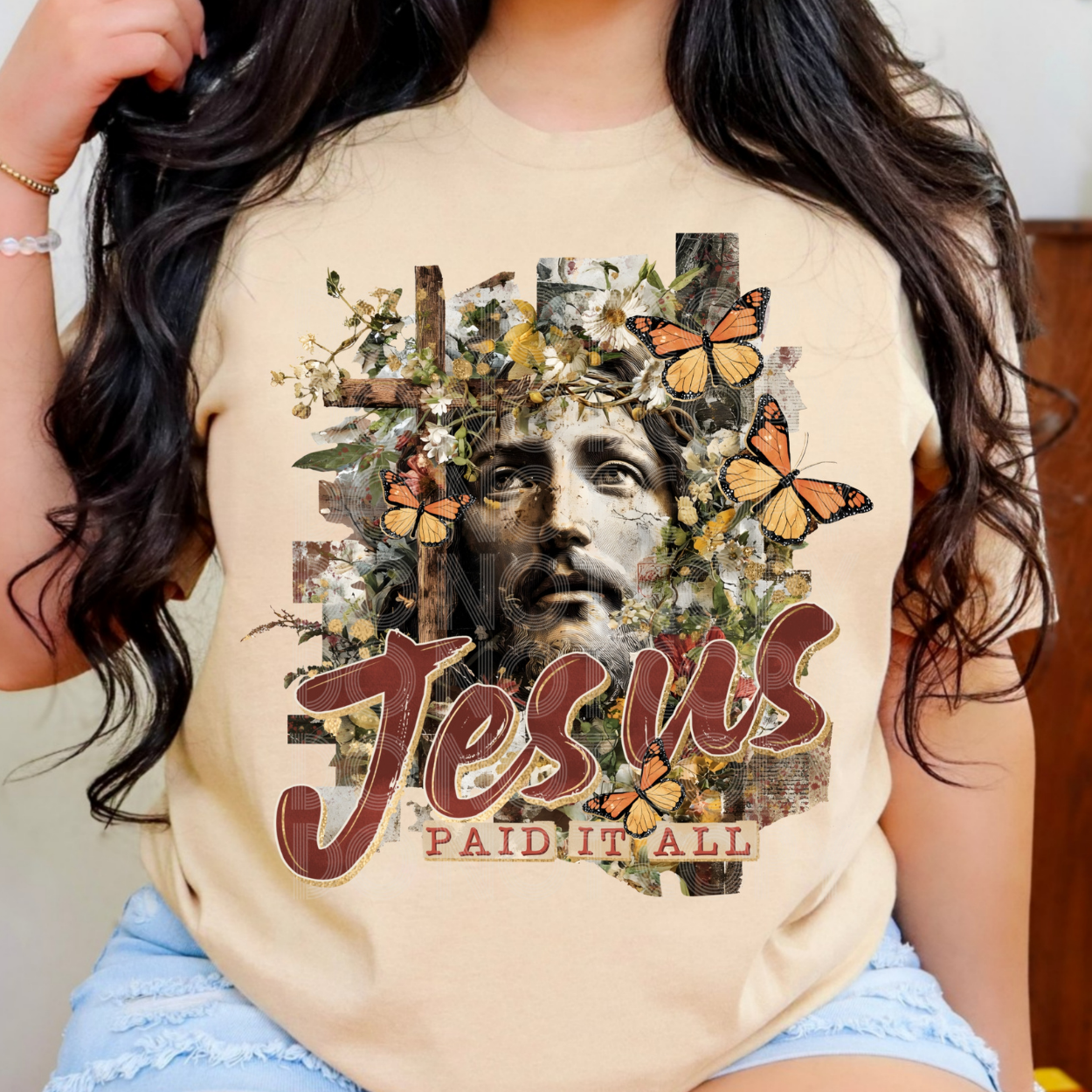 JESUS PAID IT ALL - DTF TRANSFER