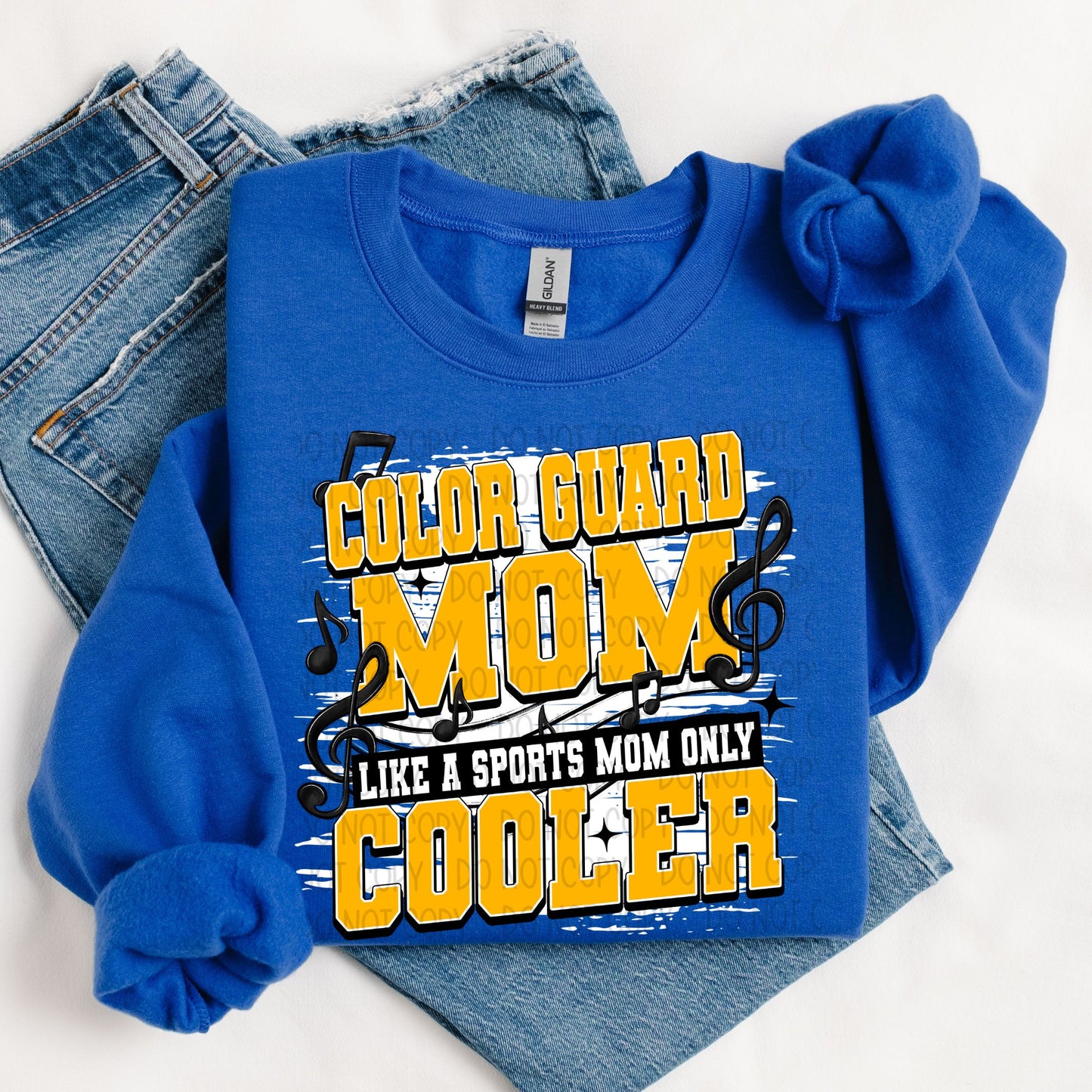 COLOR GUARD YELLOW GOLD - DTF TRANSFER