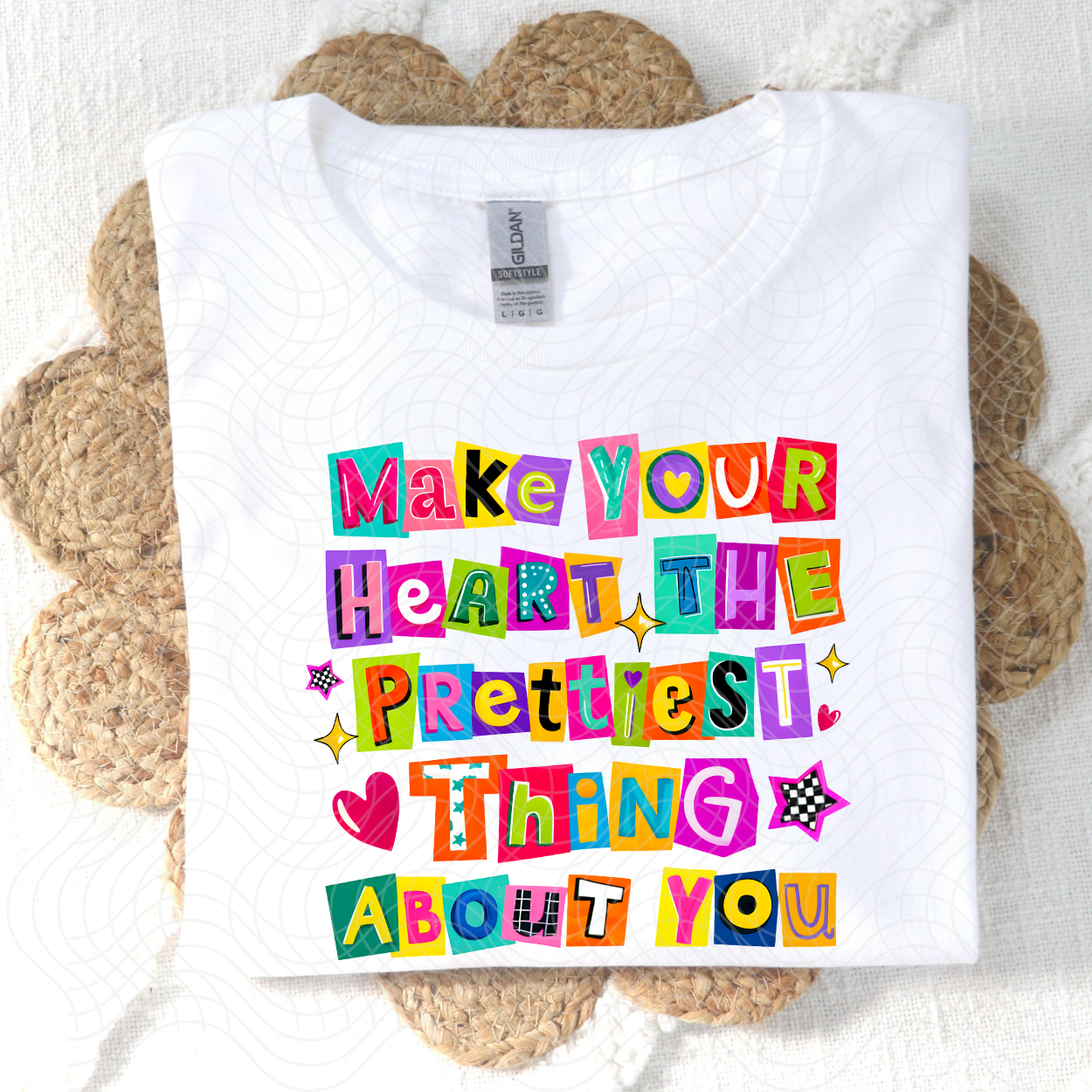 MAKE YOUR HEART PRETTY - DTF TRANSFER