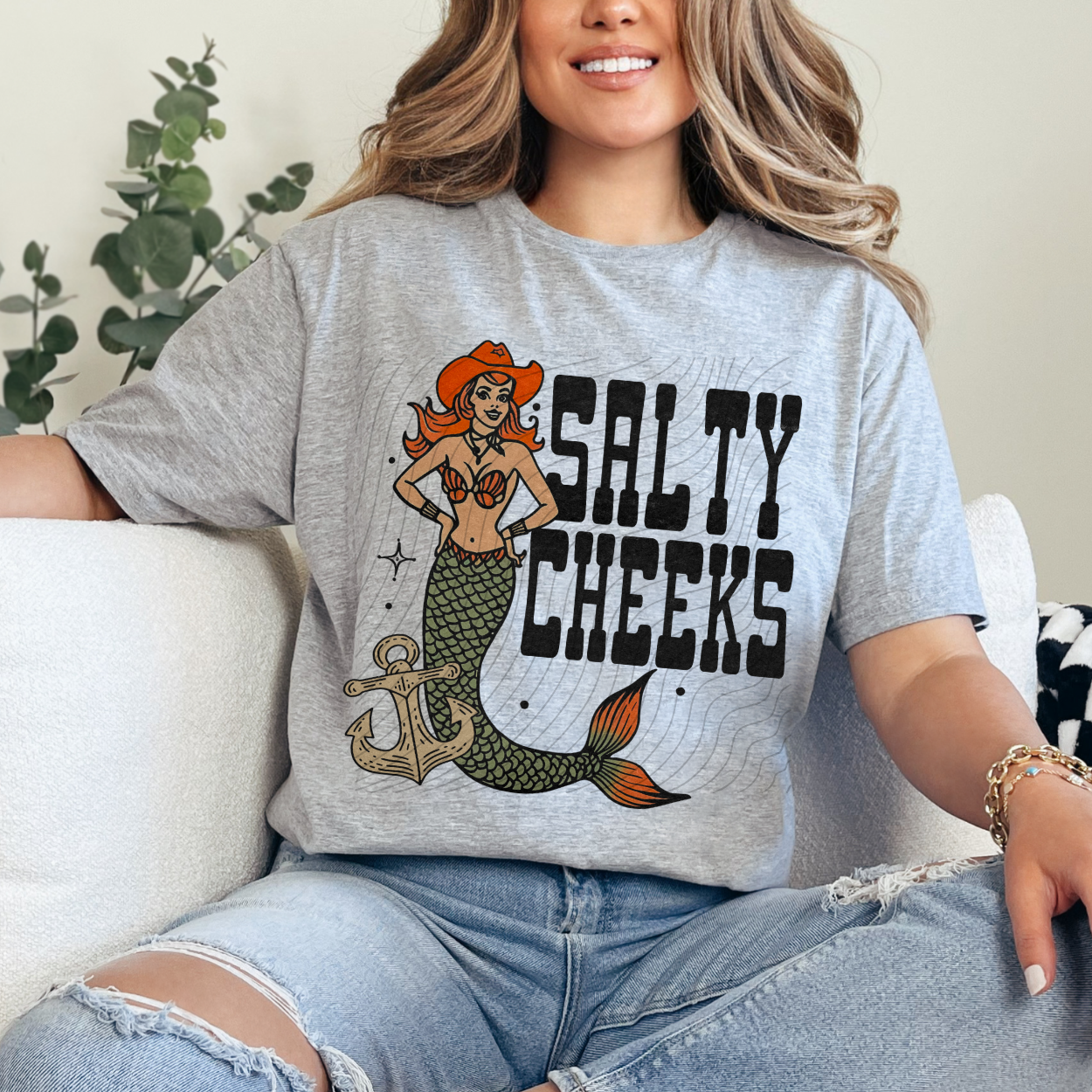 VINTAGE SALTY CHEEKS - DTF TRANSFER