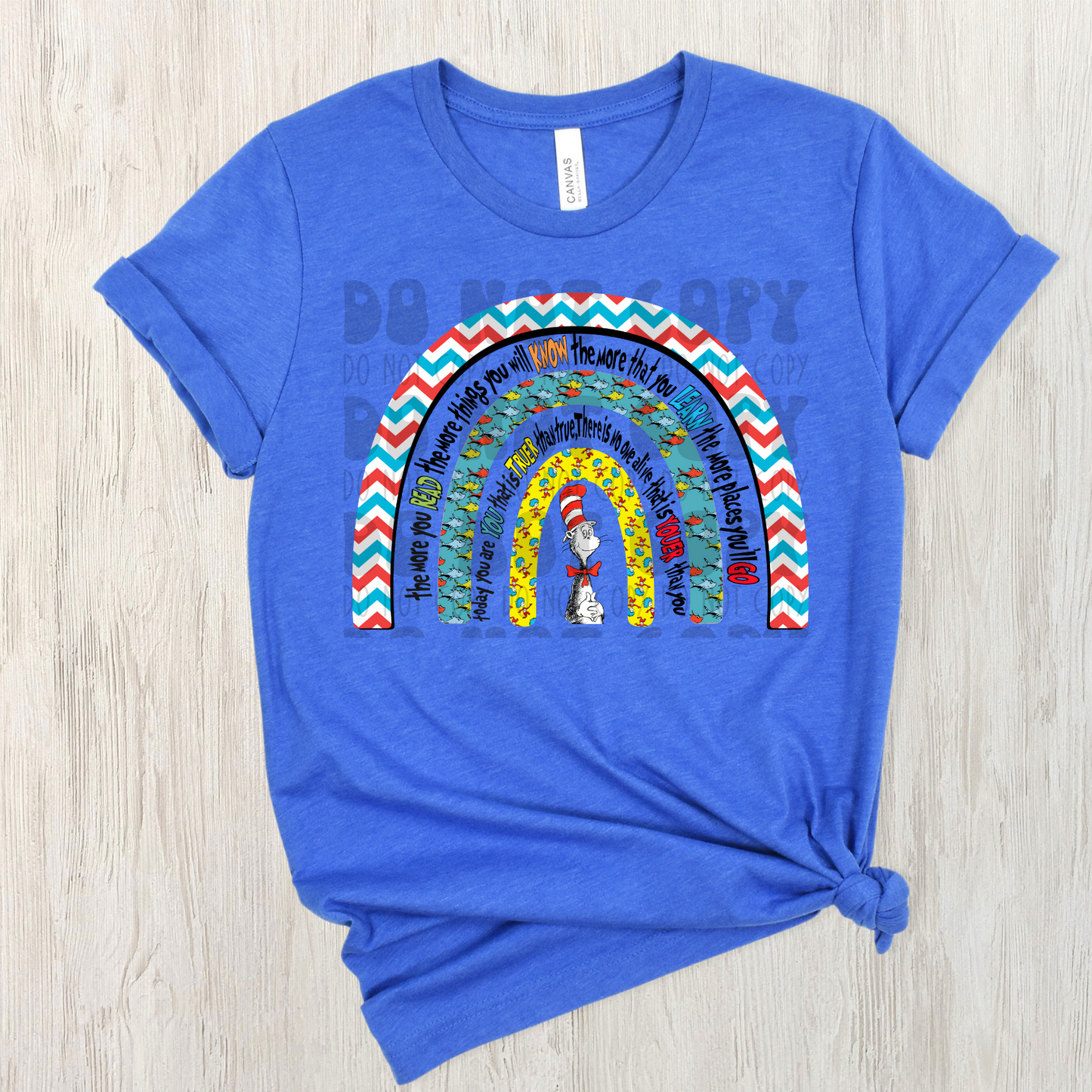 BLK CAT RAINBOW - DTF TRANSFER