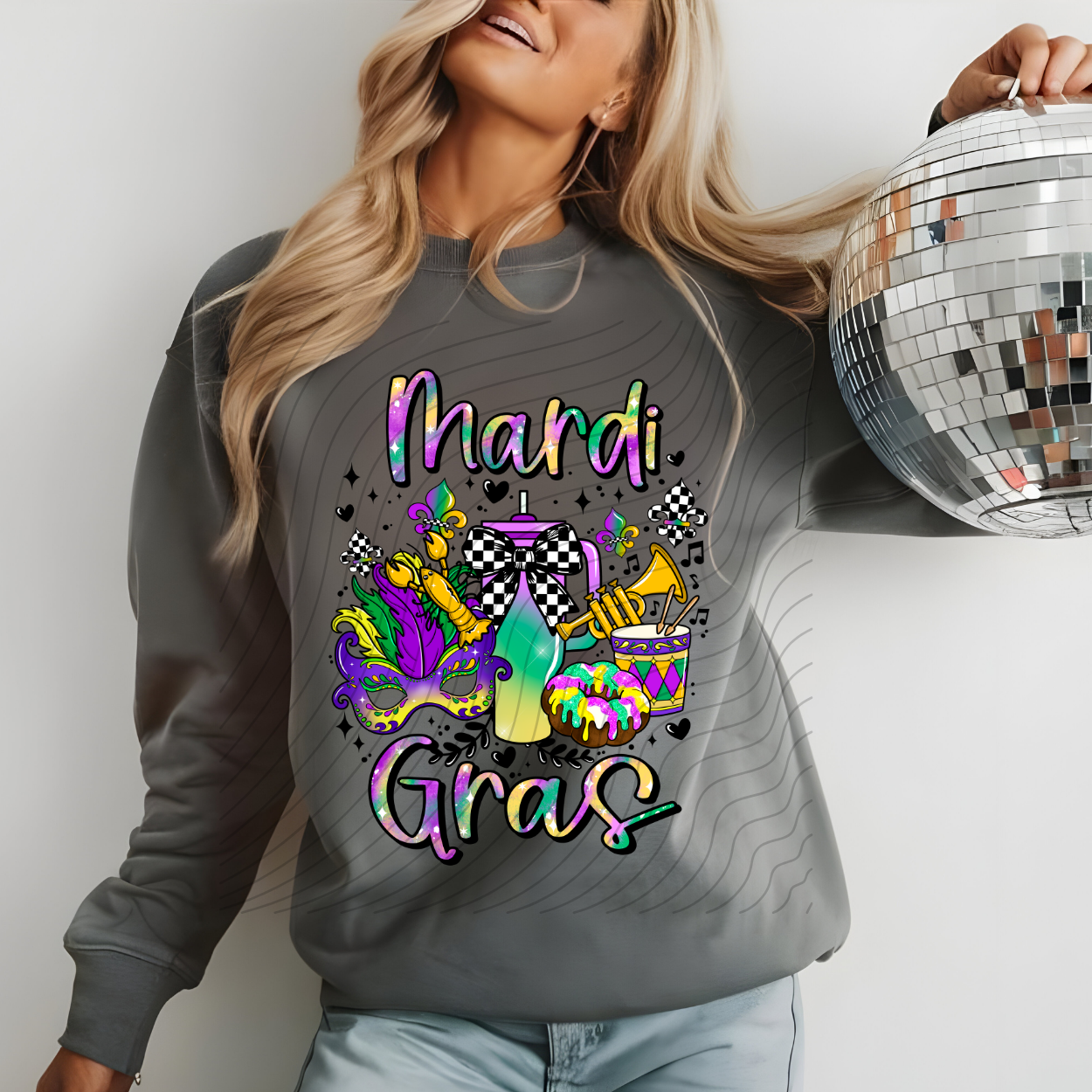 MARDI COLLAGE - DTF TRANSFER