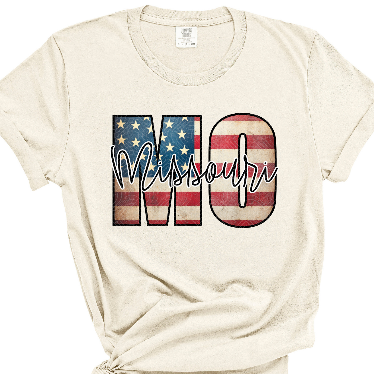 MISSOURI FLAG - DTF TRANSFER