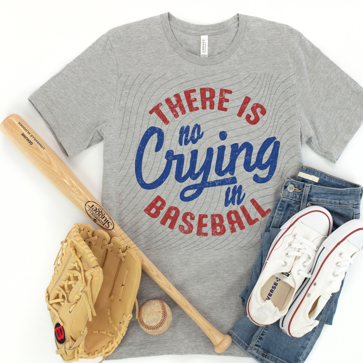 NO CRYING IN BASEBALL - DTF TRANSFER