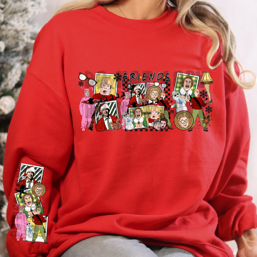 FRIENDS W/ SLEEVE - DTF TRANSFER