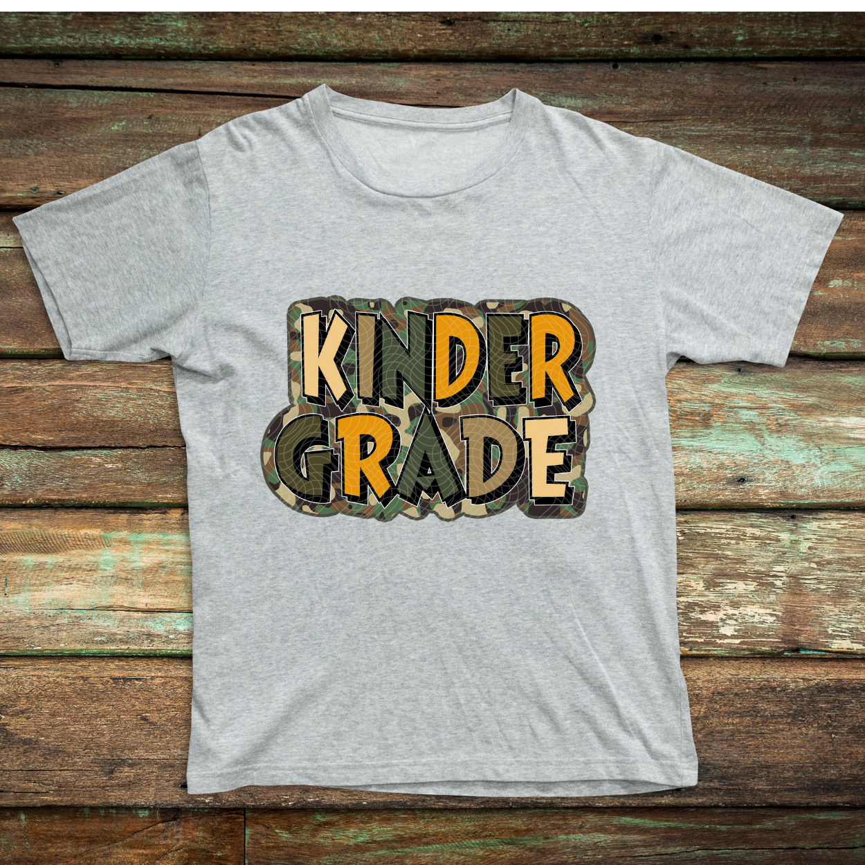 CAMO KINDER GRADE - DTF TRANSFER