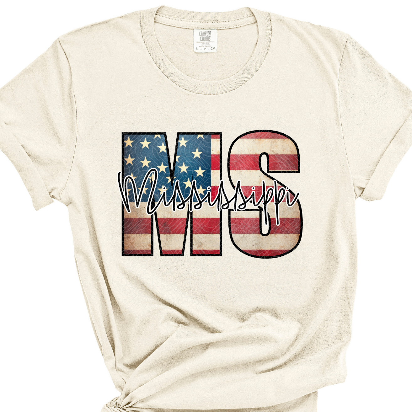 MISSISSIPPI FLAG - DTF TRANSFER