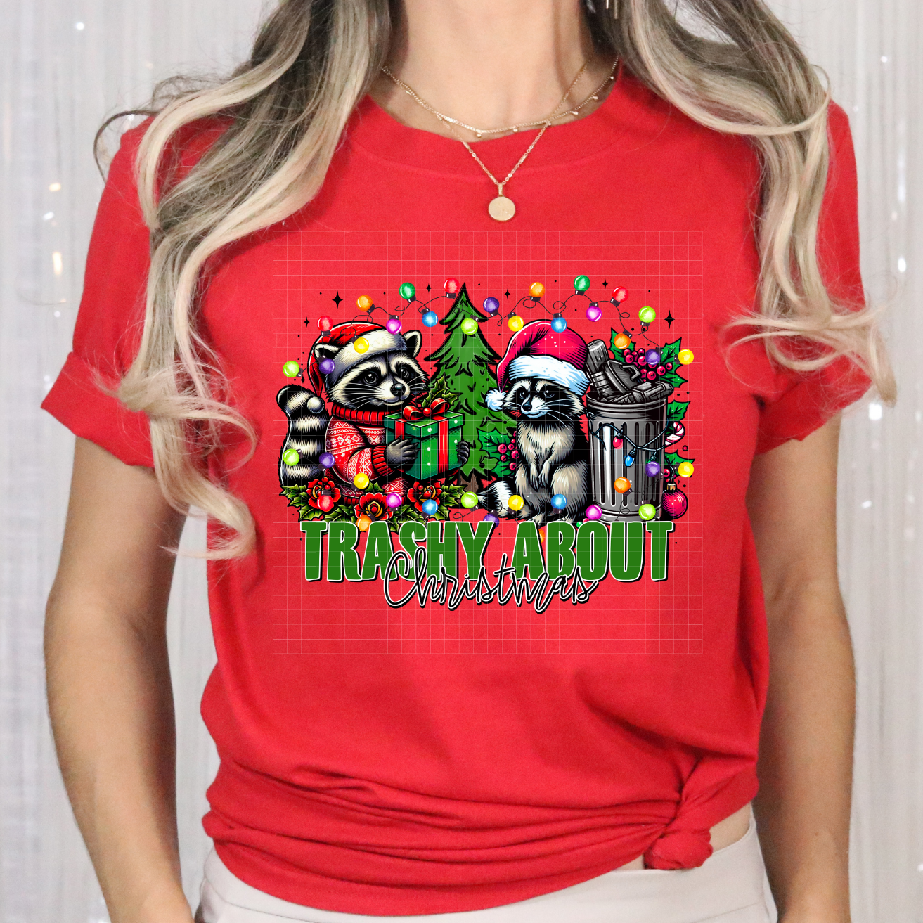 TRASHY ABOUT CHRISTMAS - DTF TRANSFER