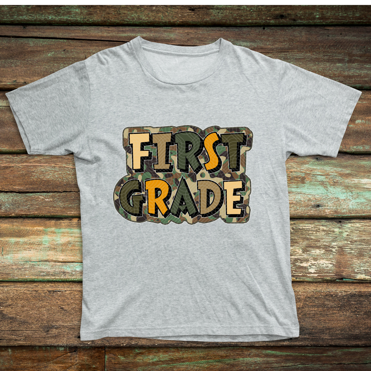 CAMO FIRST GRADE - DTF TRANSFER