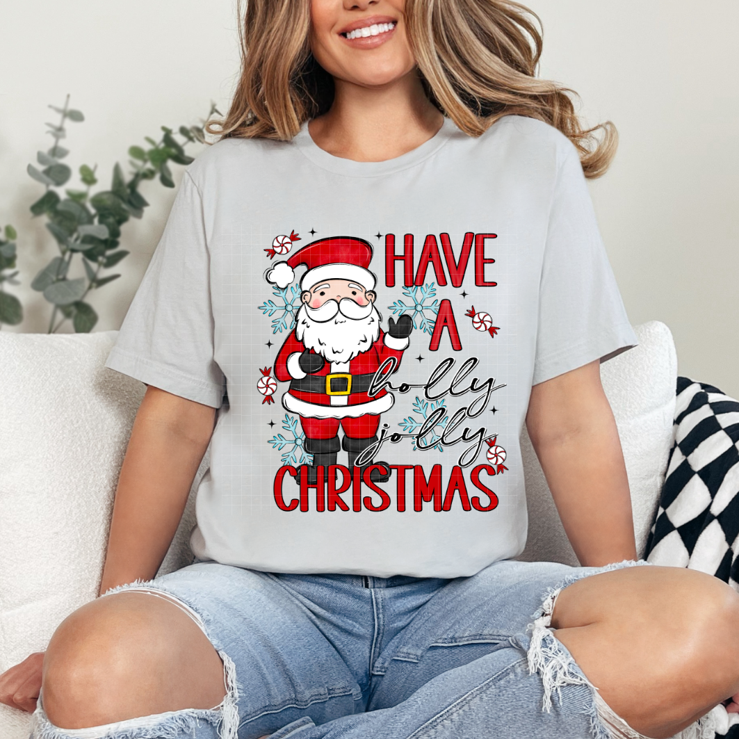 HOLLY JOLLY CHRISTMAS SKIN1 - DTF TRANSFER