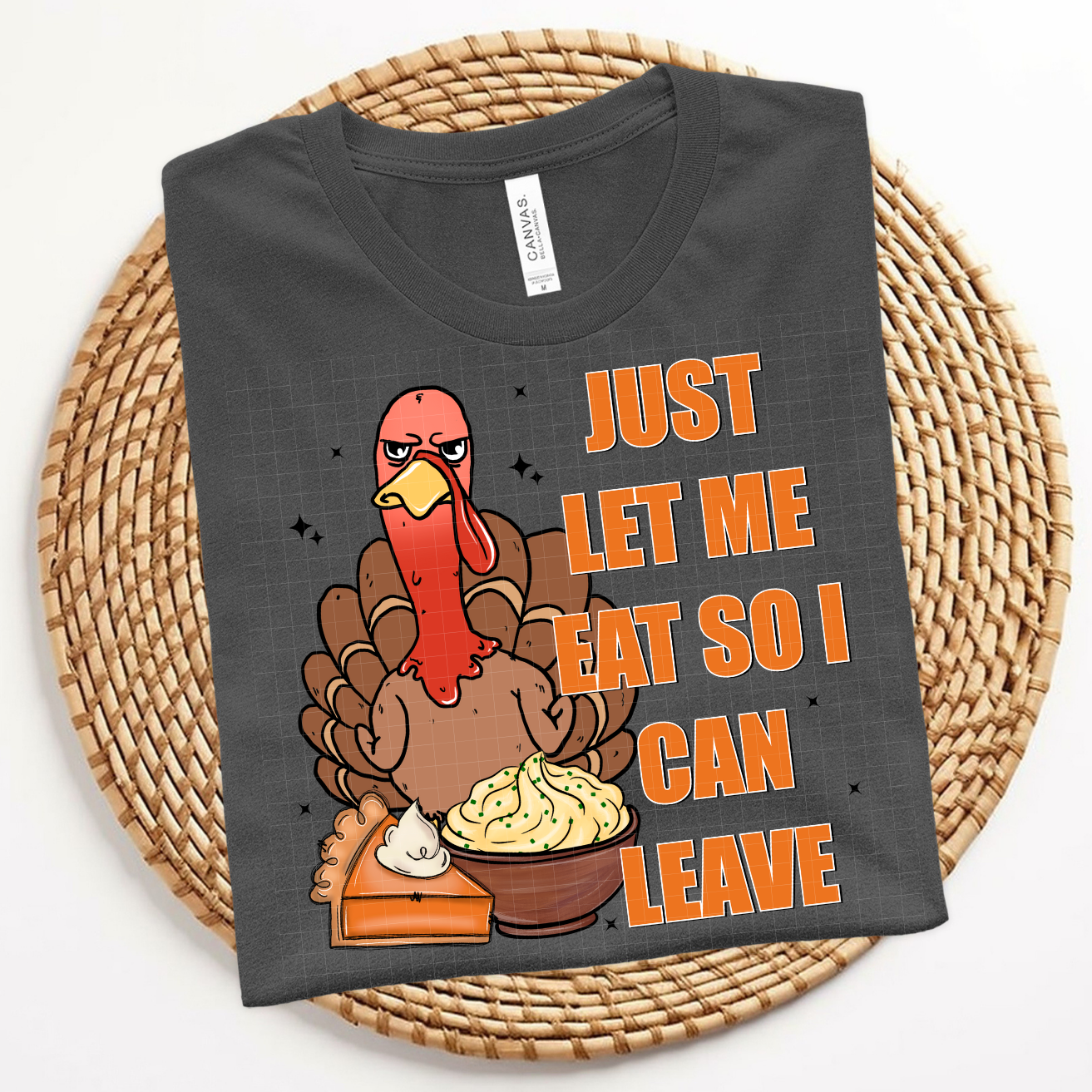 EAT SO I CAN LEAVE - DTF TRANSFER