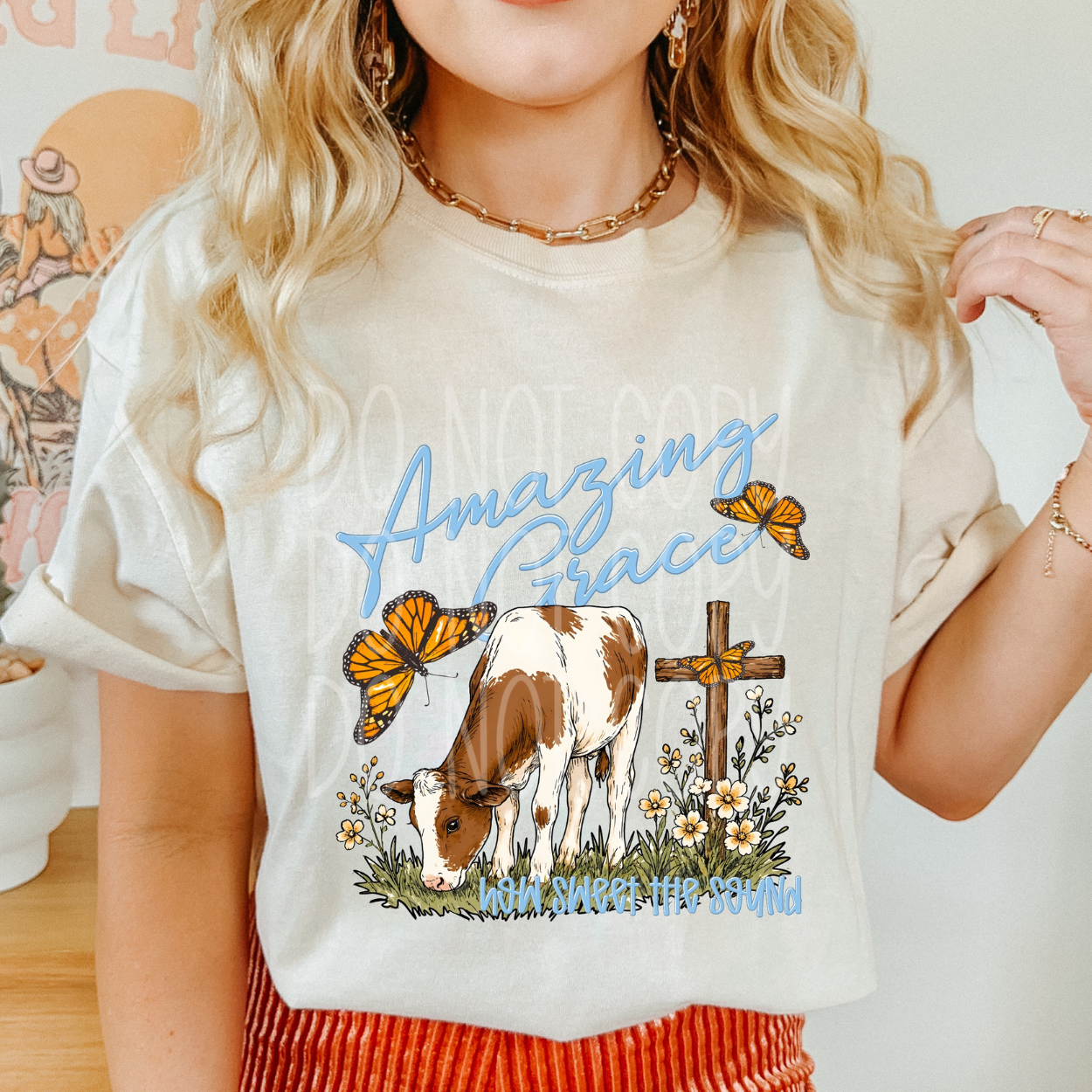 AMAZING GRACE- DTF TRANSFER