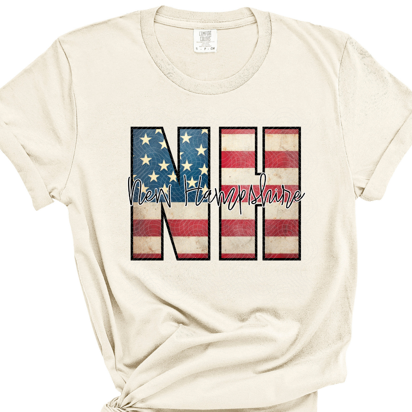 NEW HAMPSHIRE FLAG - DTF TRANSFER
