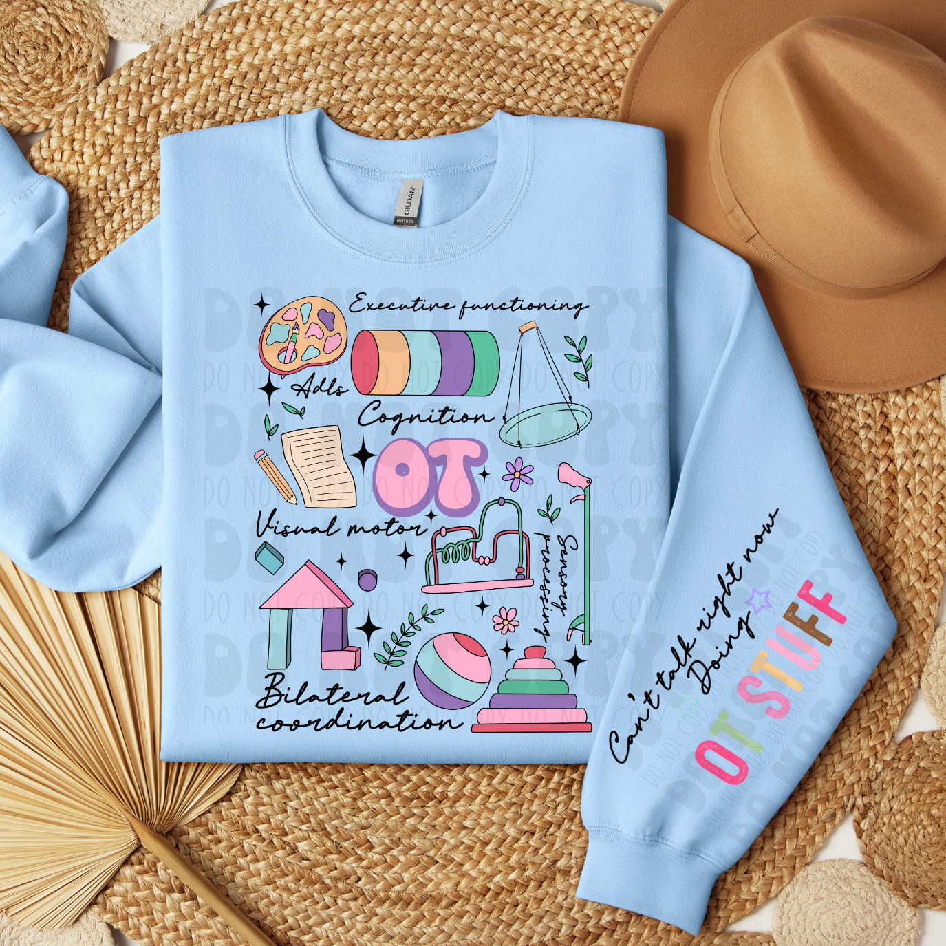 OCCUPATIONAL THERAPY STUFF W/SLEEVE - DTF TRANSFER