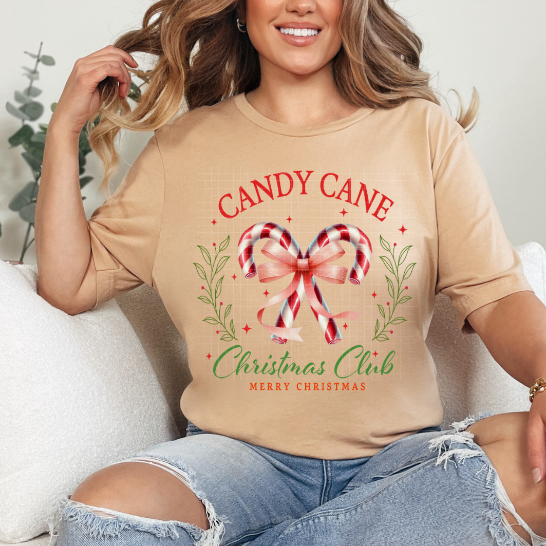 CANDY CANE CHRISTMAS - DTF TRANSFER