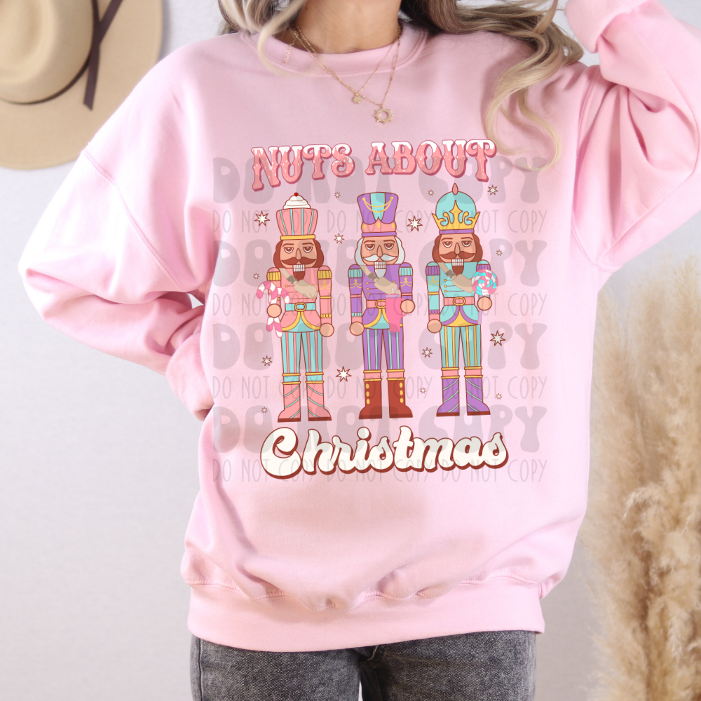 NUTS ABOUT CHRISTMAS NUTCRACKERS - DTF TRANSFER