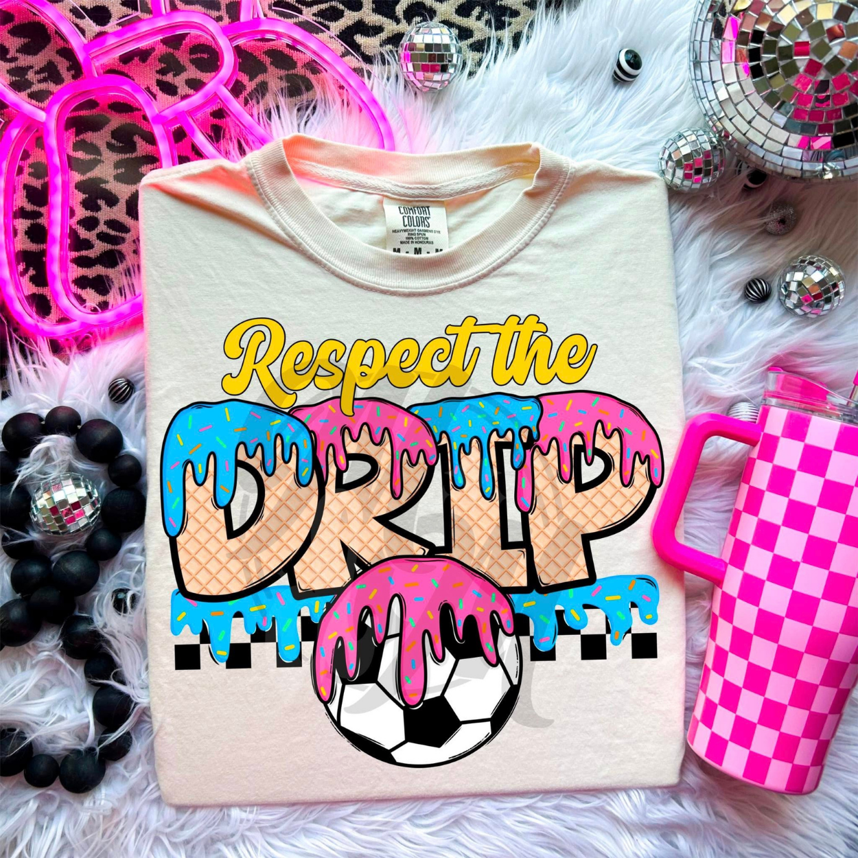 RESPECT THE DRIP SOCCER - DTF TRANSFER
