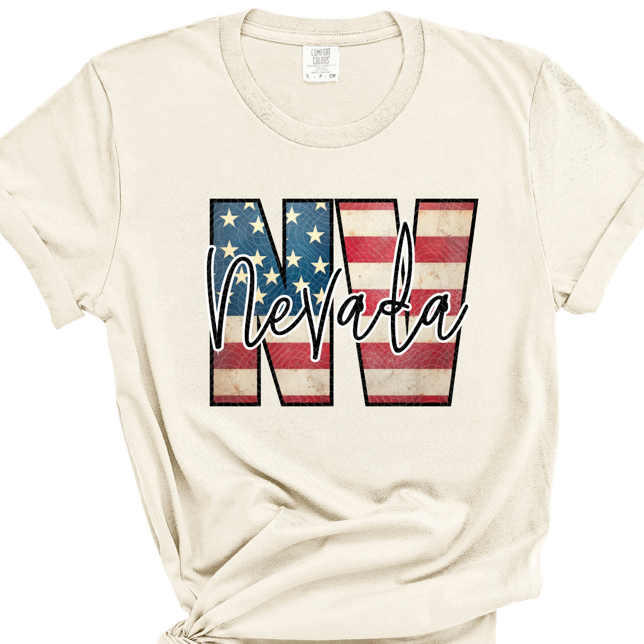 NEVADA FLAG - DTF TRANSFER