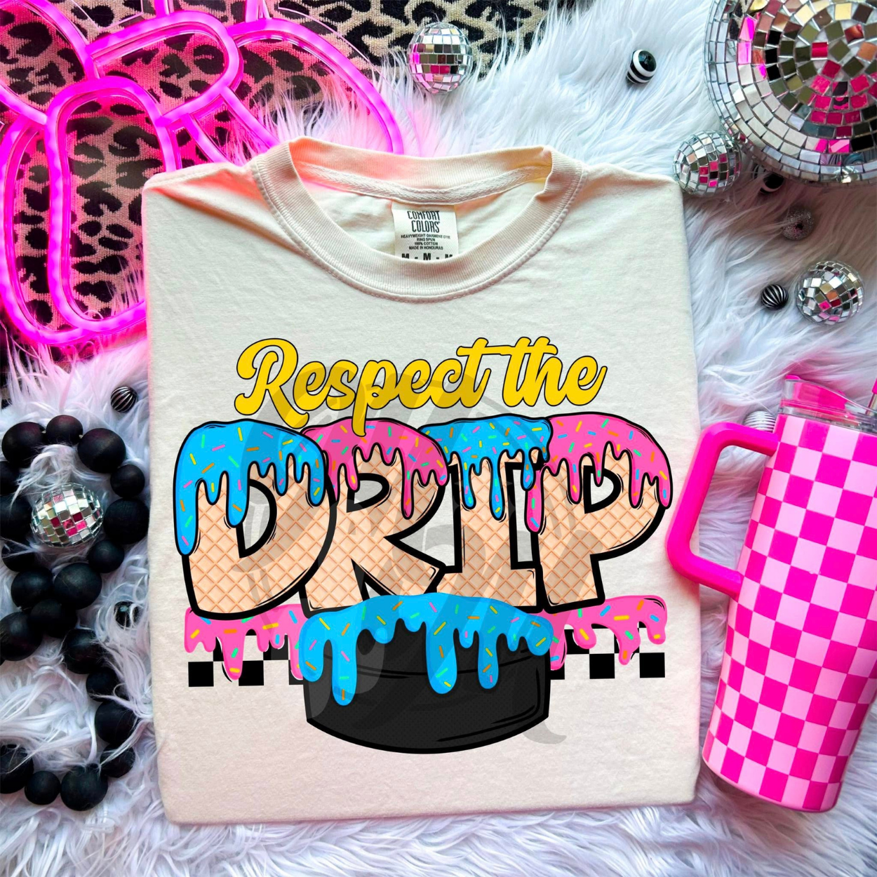 RESPECT THE DRIP HOCKEY - DTF TRANSFER