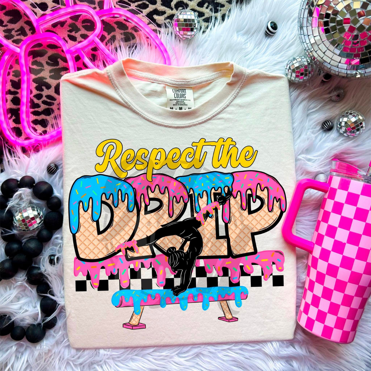 RESPECT THE DRIP GYMNASTICS - DTF TRANSFER