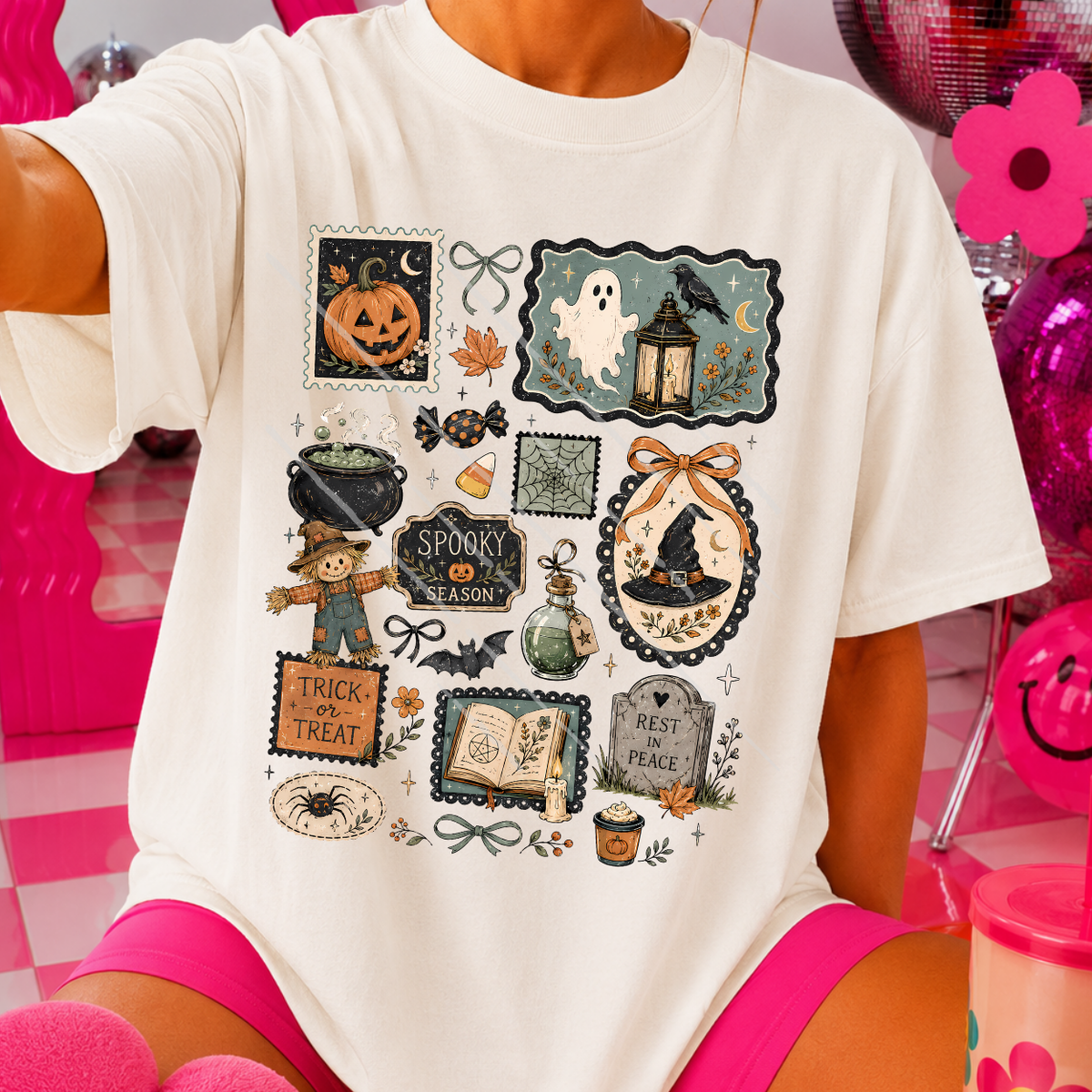 HALLOWEEN COLLAGE - DTF TRANSFER