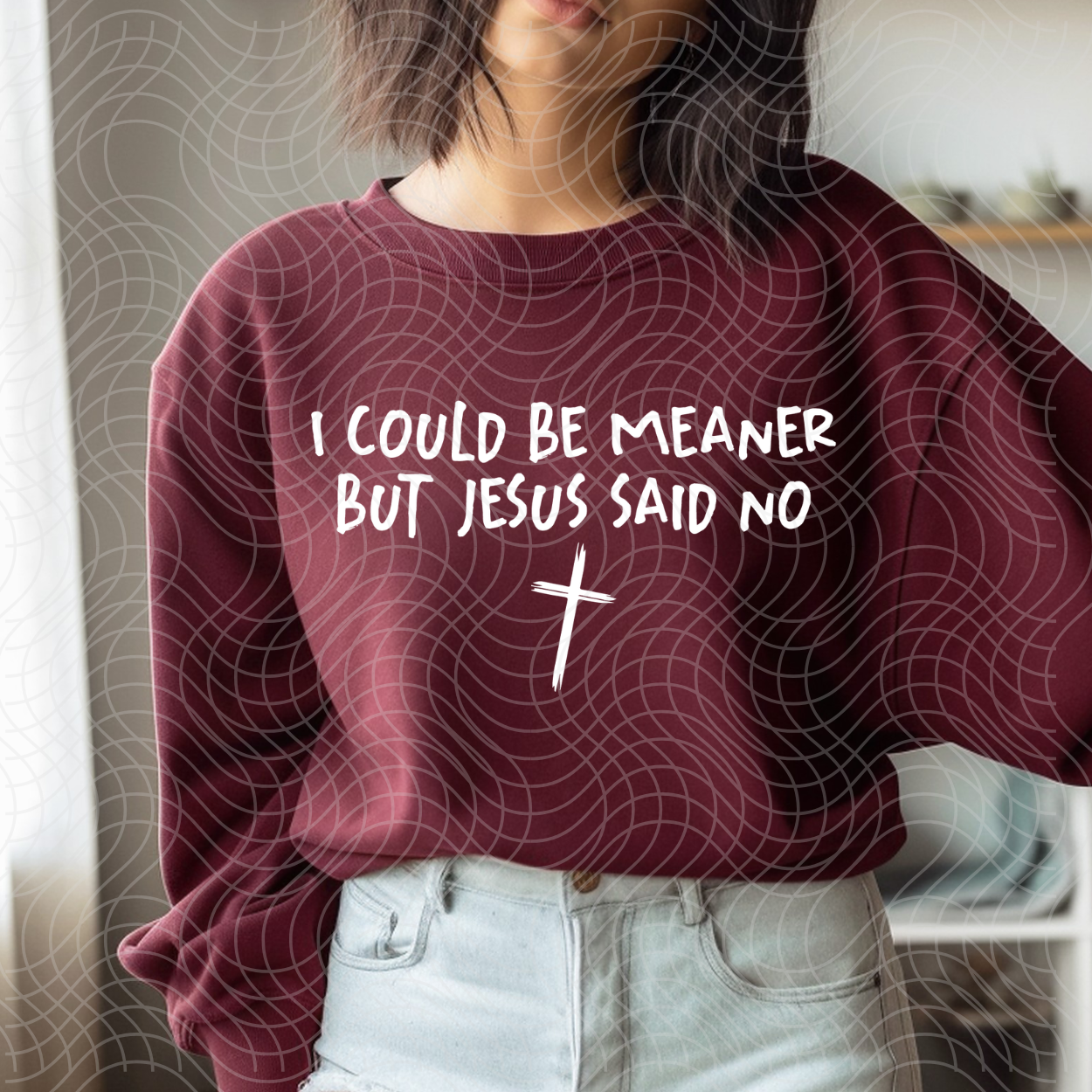 JESUS SAID NO - DTF TRANSFER