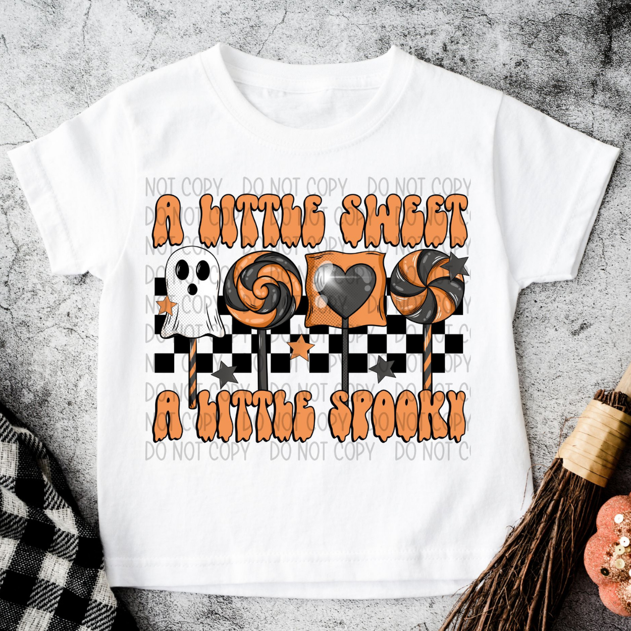 A LITTLE SWEET A LITTLE SPOOKY - DTF TRANSFER