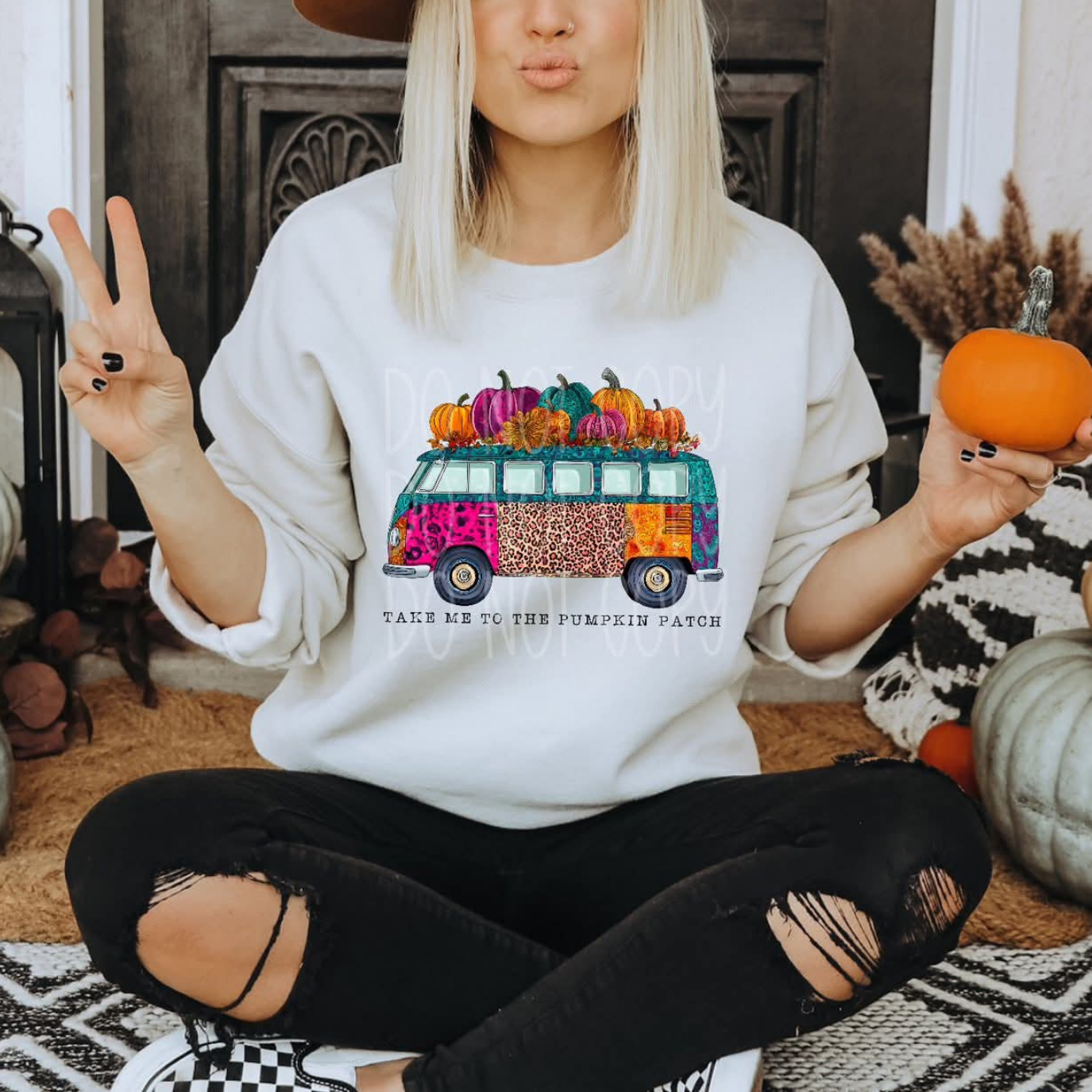 PUMPKIN PATCH VAN - DTF TRANSFER
