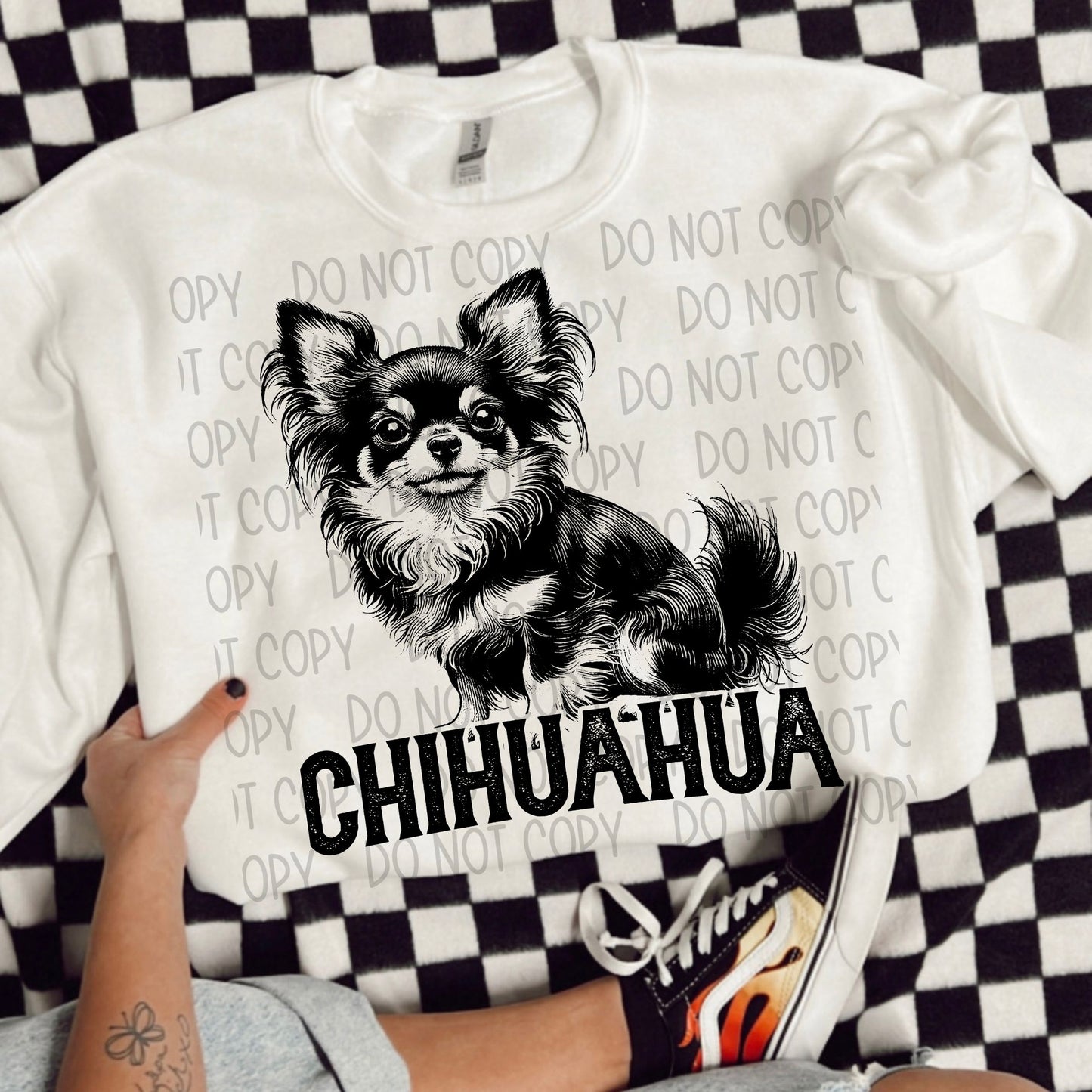 CHIHUAHUA DOG - DTF TRANSFER