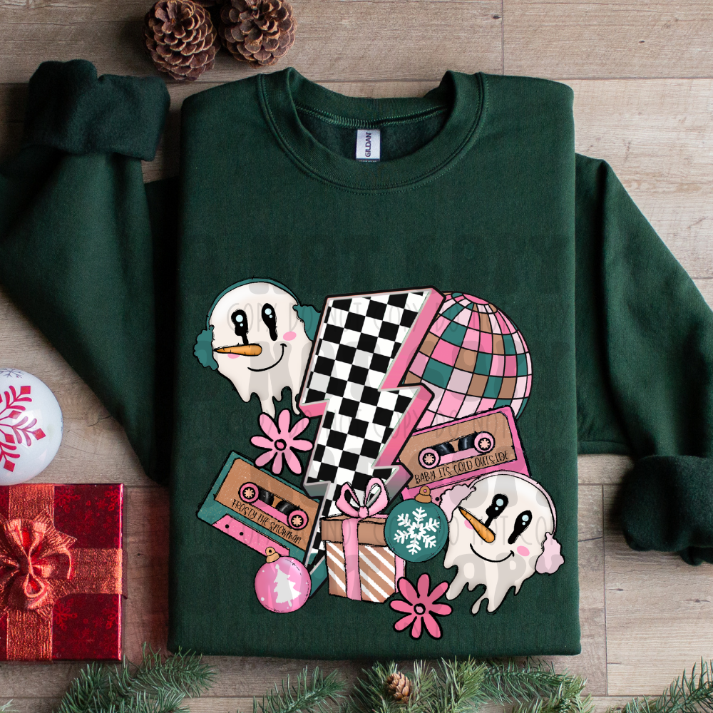 SNOWMAN TAPES - DTF TRANSFER