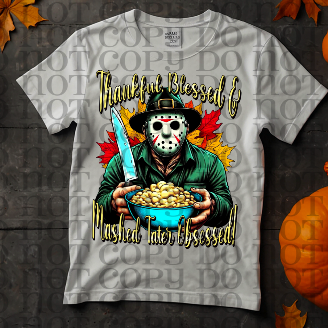 MASHED TATER OBSESSED - DTF TRANSFER