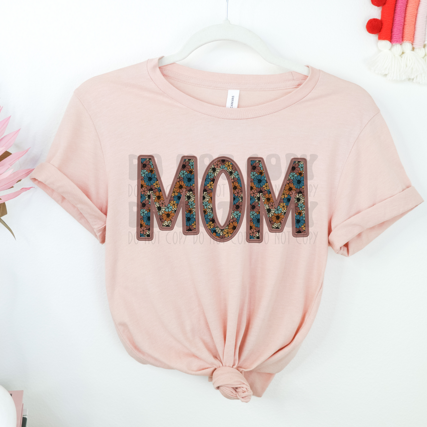 MOM BOHO FLORAL - DTF TRANSFER
