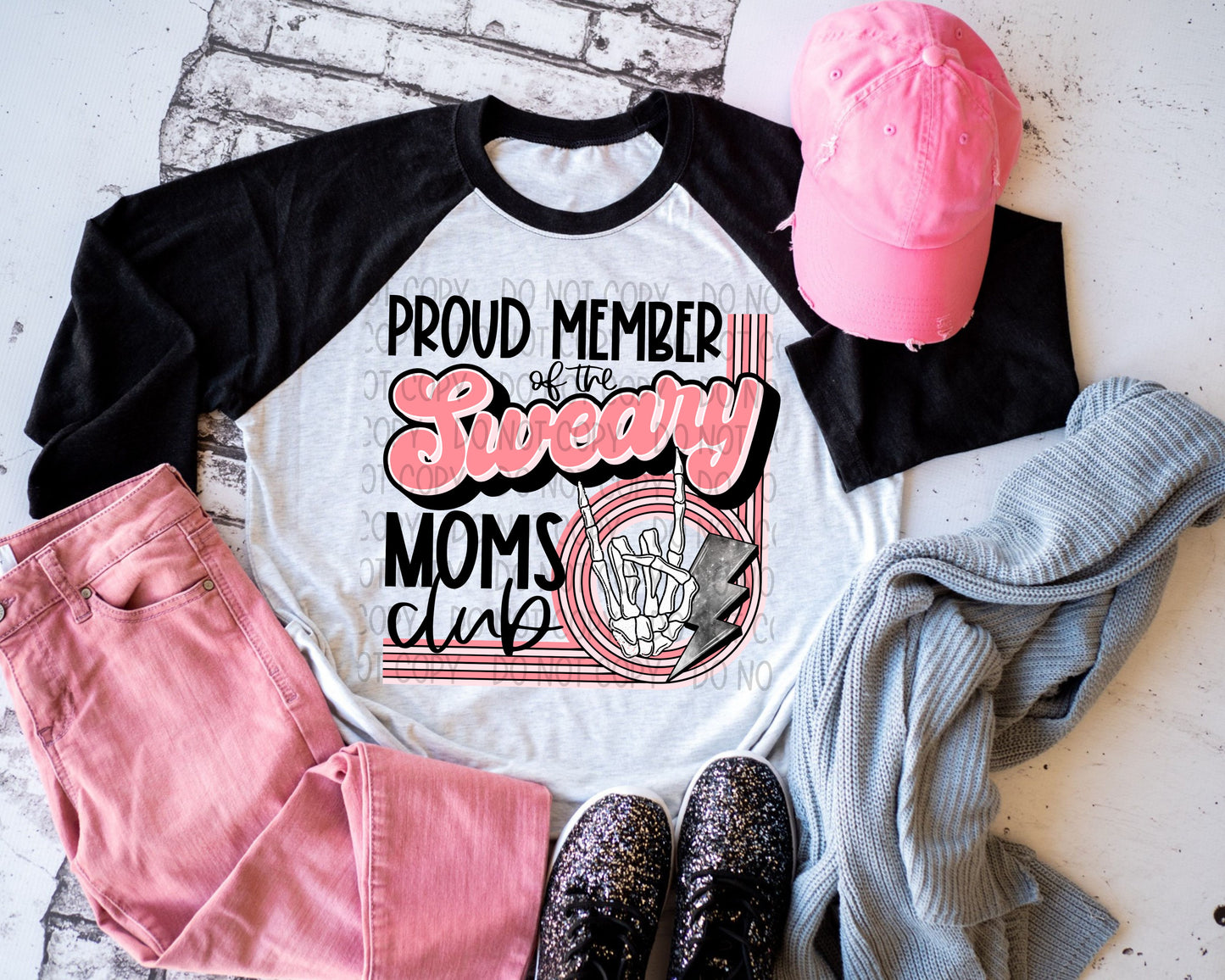 SWEARY MOMS CLUB - DTF TRANSFER