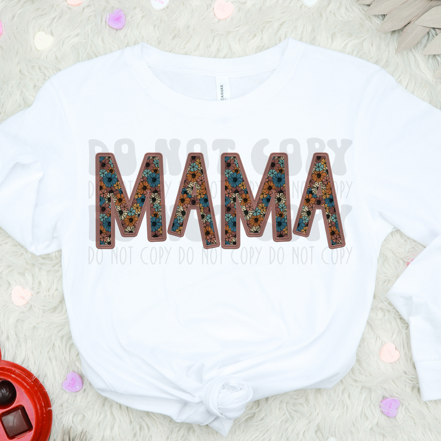 MAMA BOHO FLORAL - DTF TRANSFER