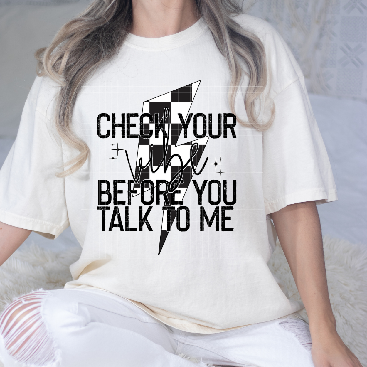 CHECK YOUR VIBE - DTF TRANSFER