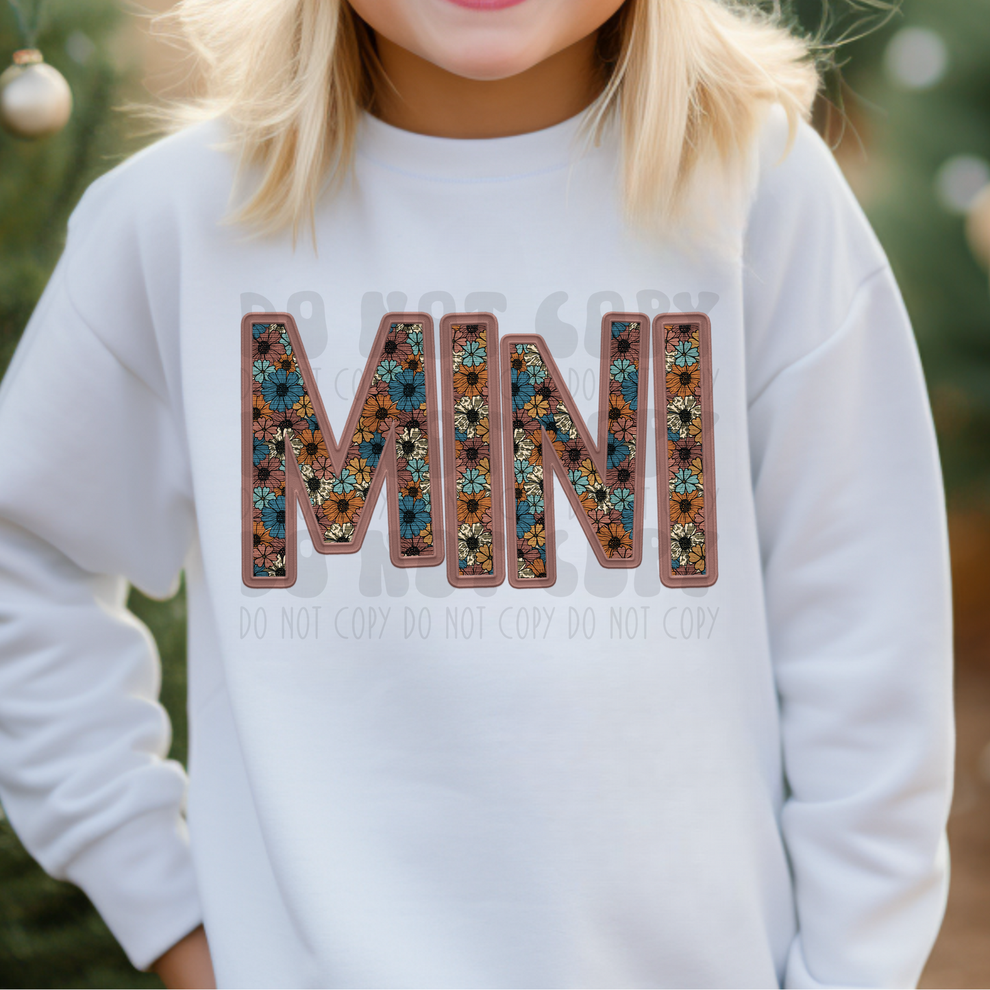 MINI BOHO FLORAL - DTF TRANSFER