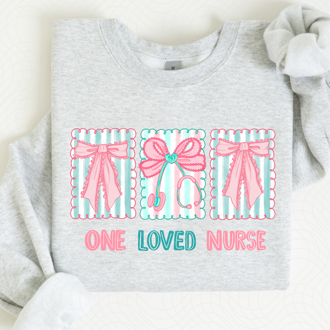 ONE LOVED NURSE - DTF TRANSFER