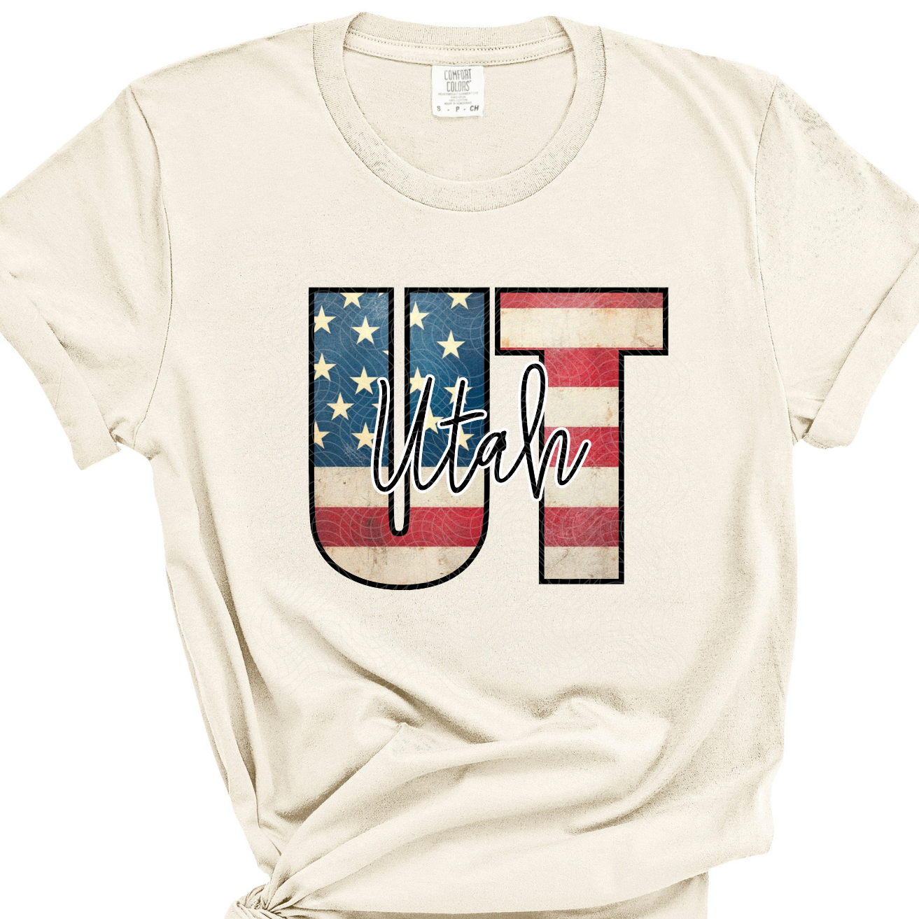 UTAH FLAG - DTF TRANSFER