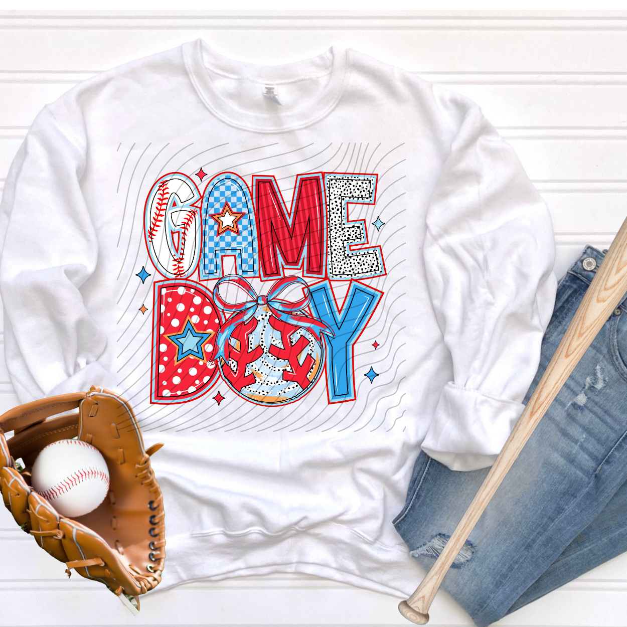 GAME DAY BASEBALL - DTF TRANSFER
