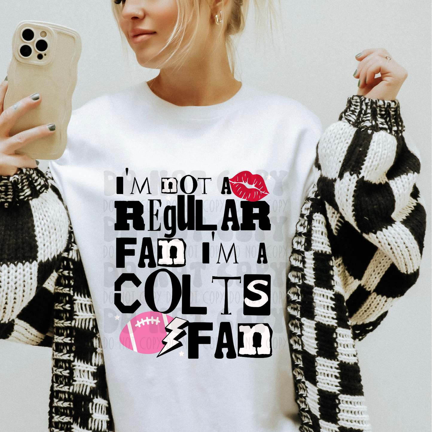 MEAN GIRLS VERSION COLTS - DTF TRANSFER
