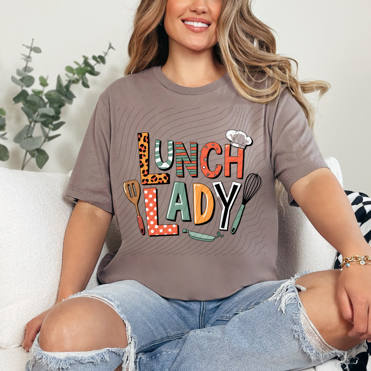 LUNCH LADY - DTF TRANSFER