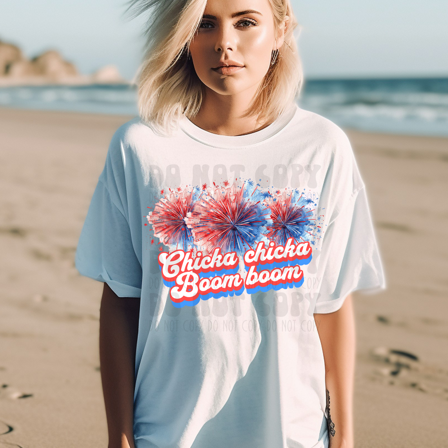CHICKA CHICKA BOOM BOOM - DTF TRANSFER