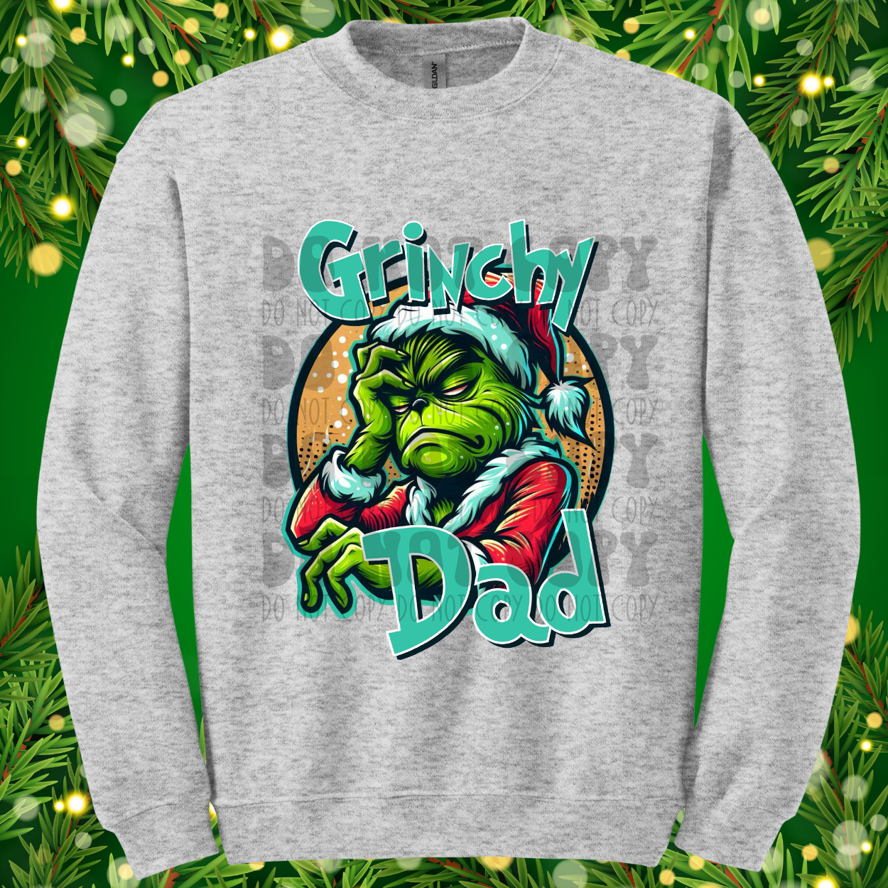 GREEN GUY DAD - DTF TRANSFER